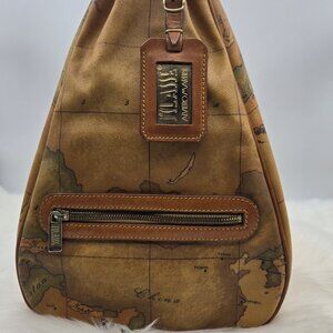Alviero Geo Classic One-Shoulder Backpack